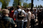 Our tour group at Auschwitz
